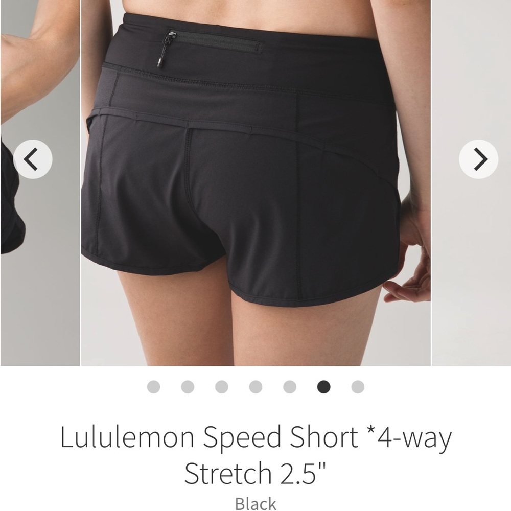Lululemon Speed Short 2.5”